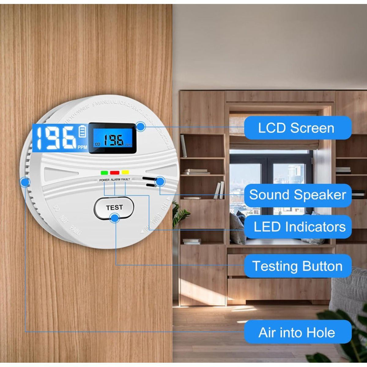 Smoke and Carbon Monoxide Detector (2-Pack) product image