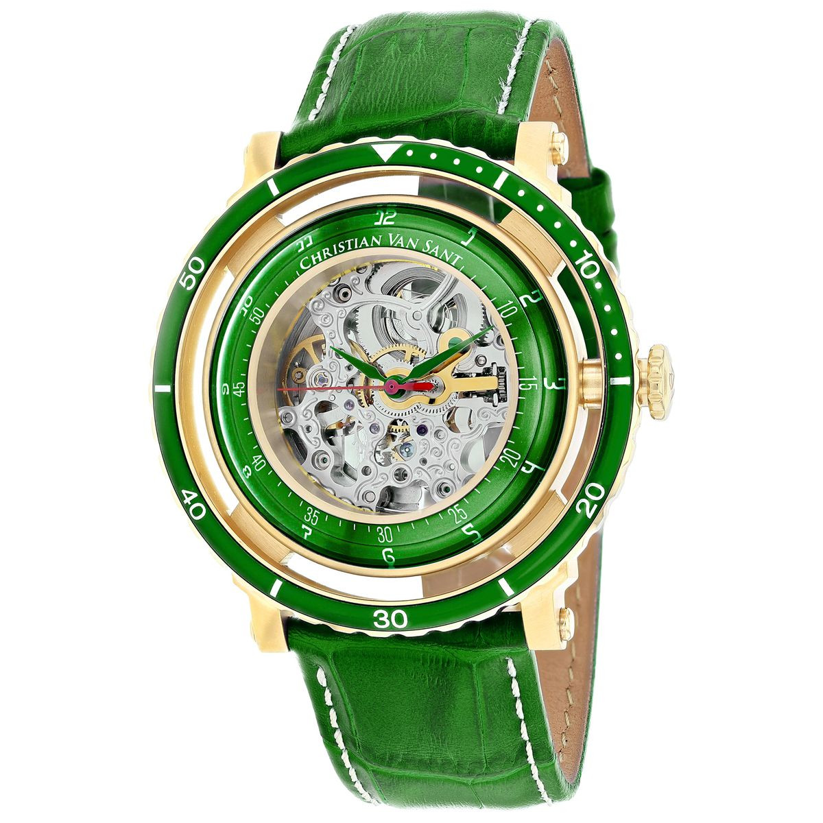 Christian Van Sant Men's Dome Silver Dial Watch product image