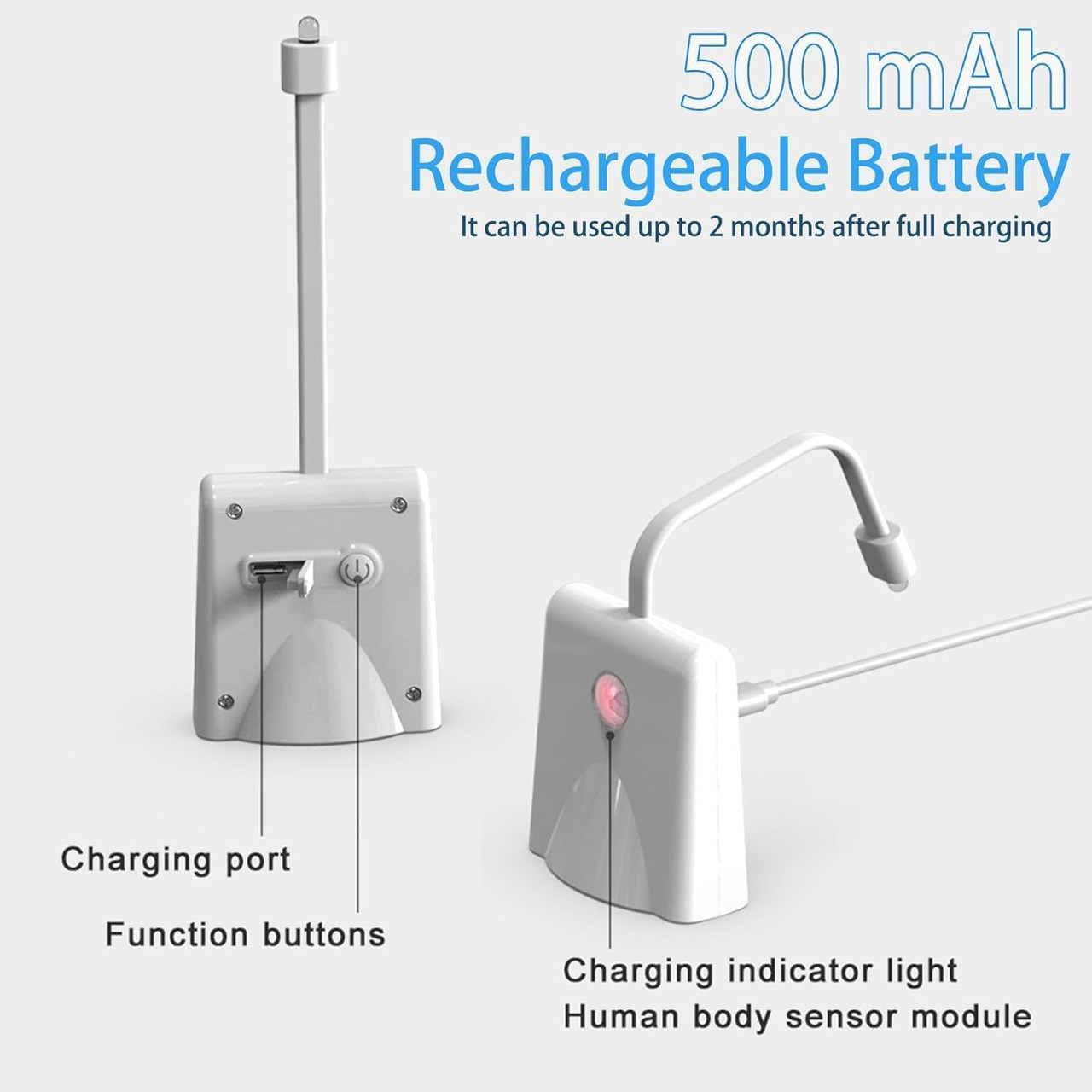 Motion Sensor Toilet Night Light (1- or 2-Pack) product image