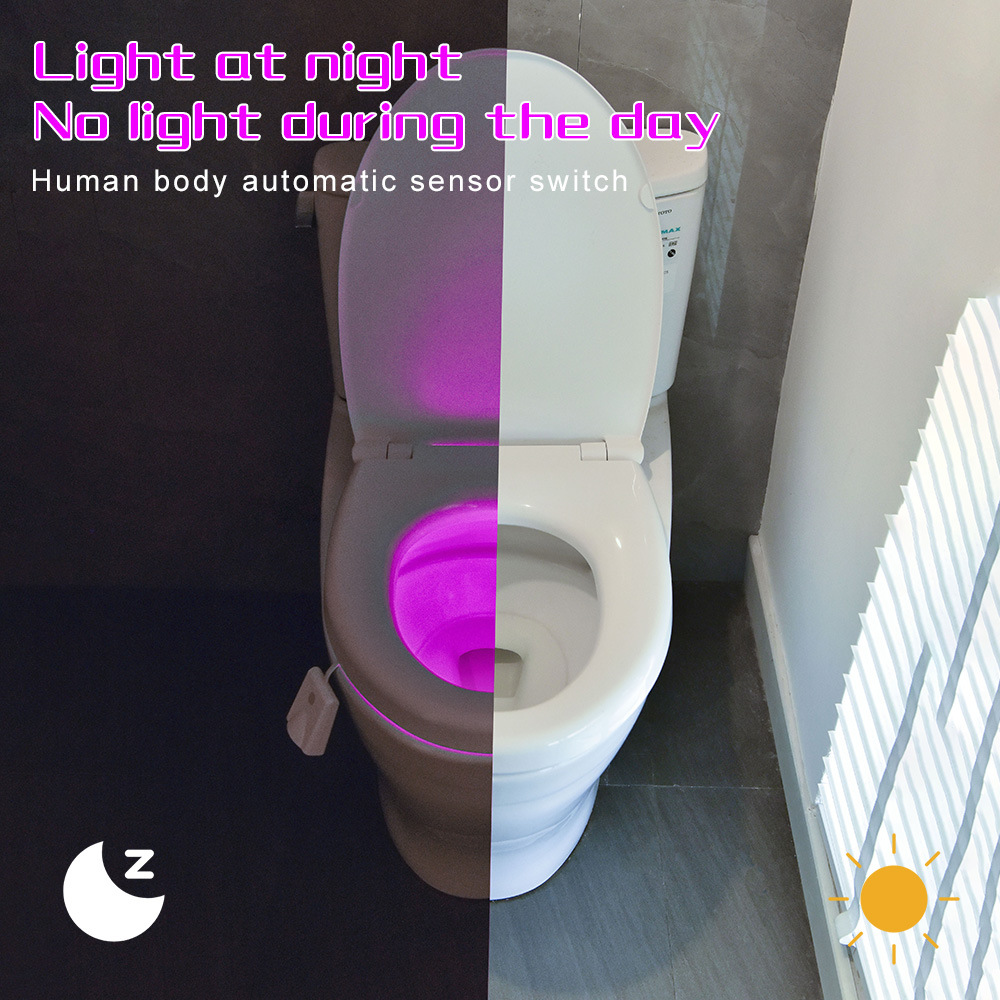 Motion Sensor Toilet Night Light (1- or 2-Pack) product image