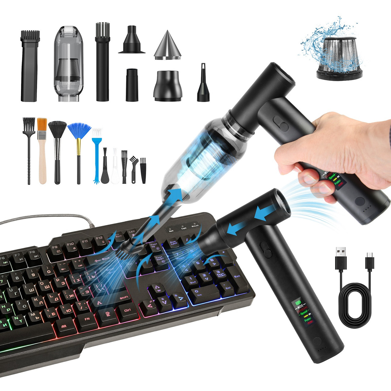 Cordless Compressed Air Duster product image