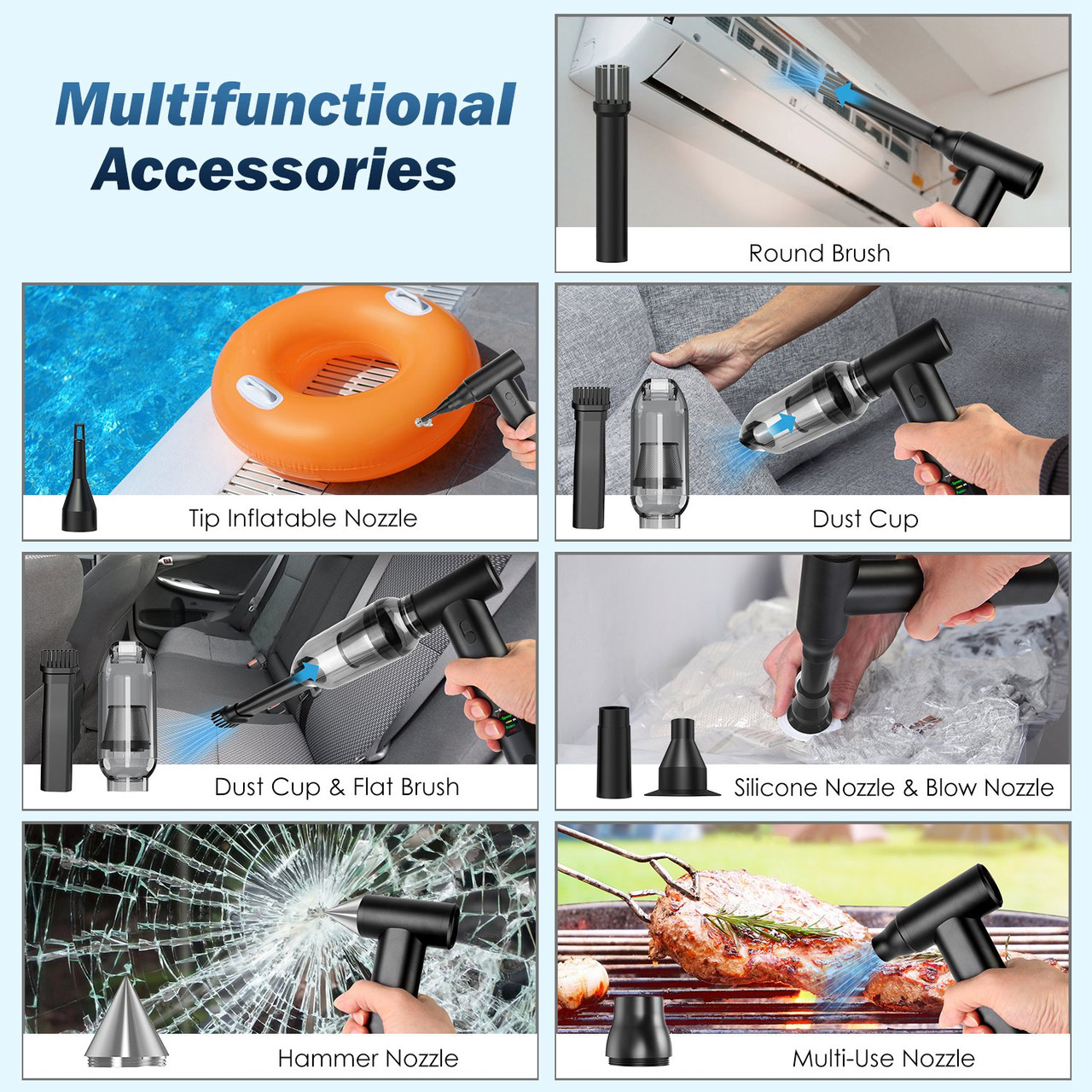 Cordless Compressed Air Duster product image