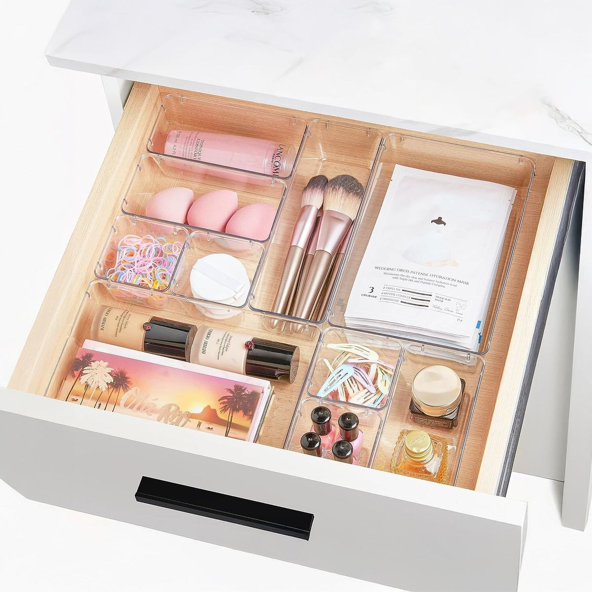 Clear Plastic Drawer Organizer (25 Piece Set) product image