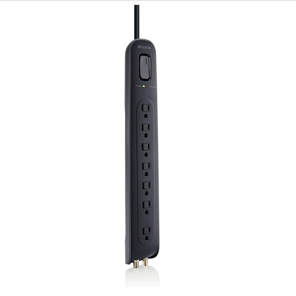 Belkin AV Power Strip Surge Protector and Coaxial Protection product image
