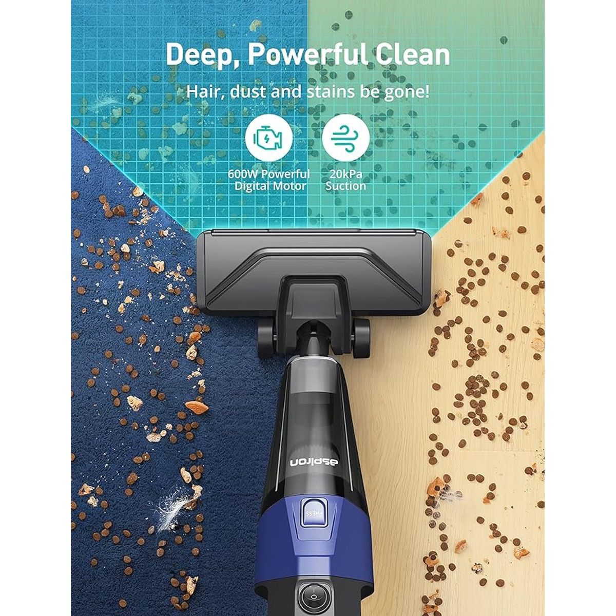 Aspiron Corded Stick Vacuum Cleaner product image