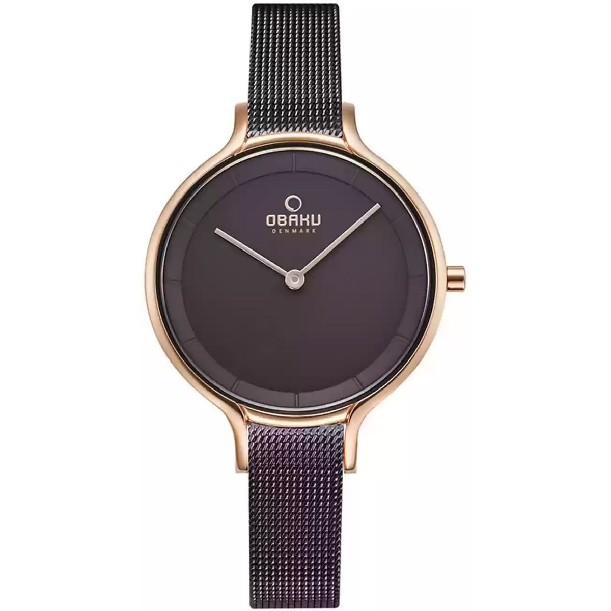 Obaku Women's Walnut Silver Dial Watch product image