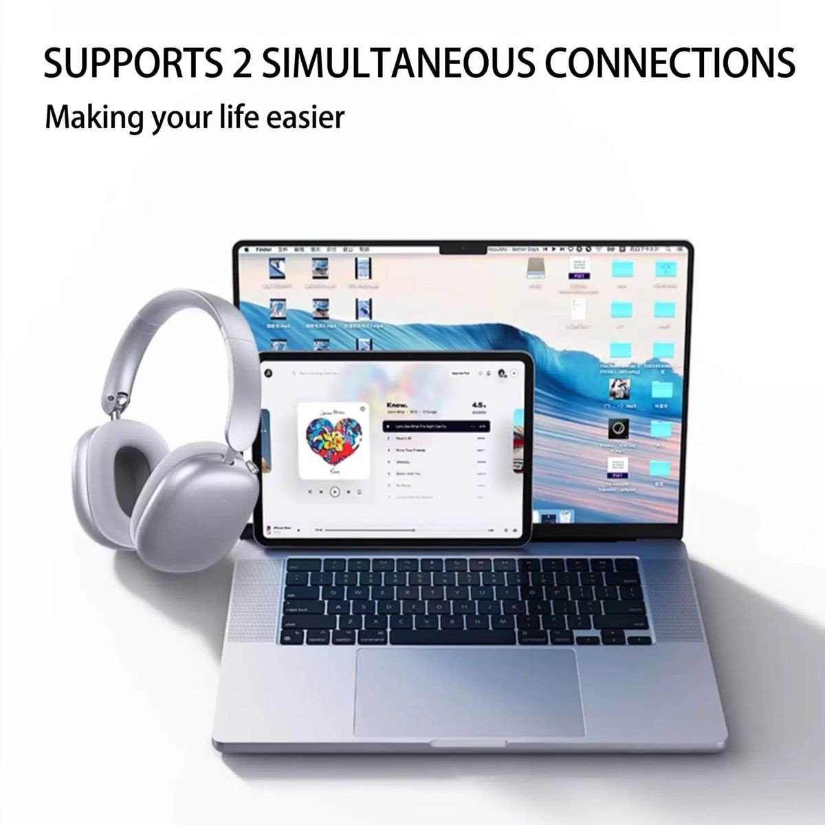 Wireless Over Ear Headphones product image