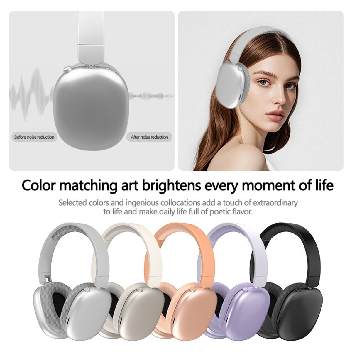 Wireless Over Ear Headphones product image