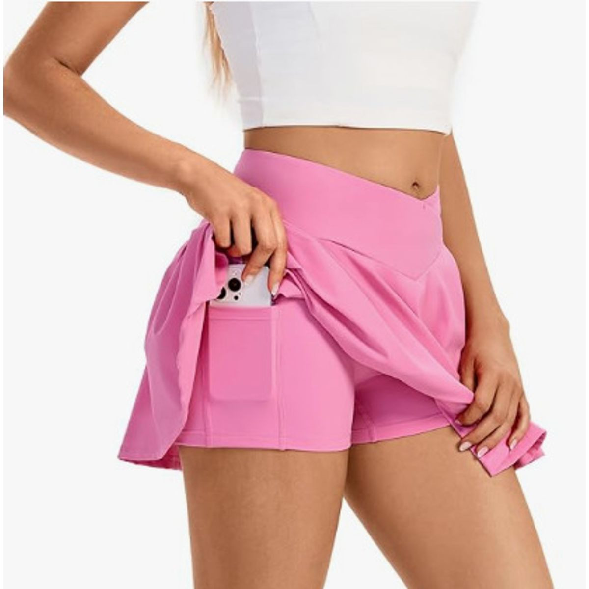 Women's Crossover Waist Athletic Skort product image