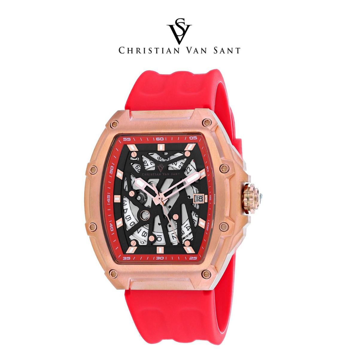 Christian Van Sant Men's Odyssey Black Dial Watch product image