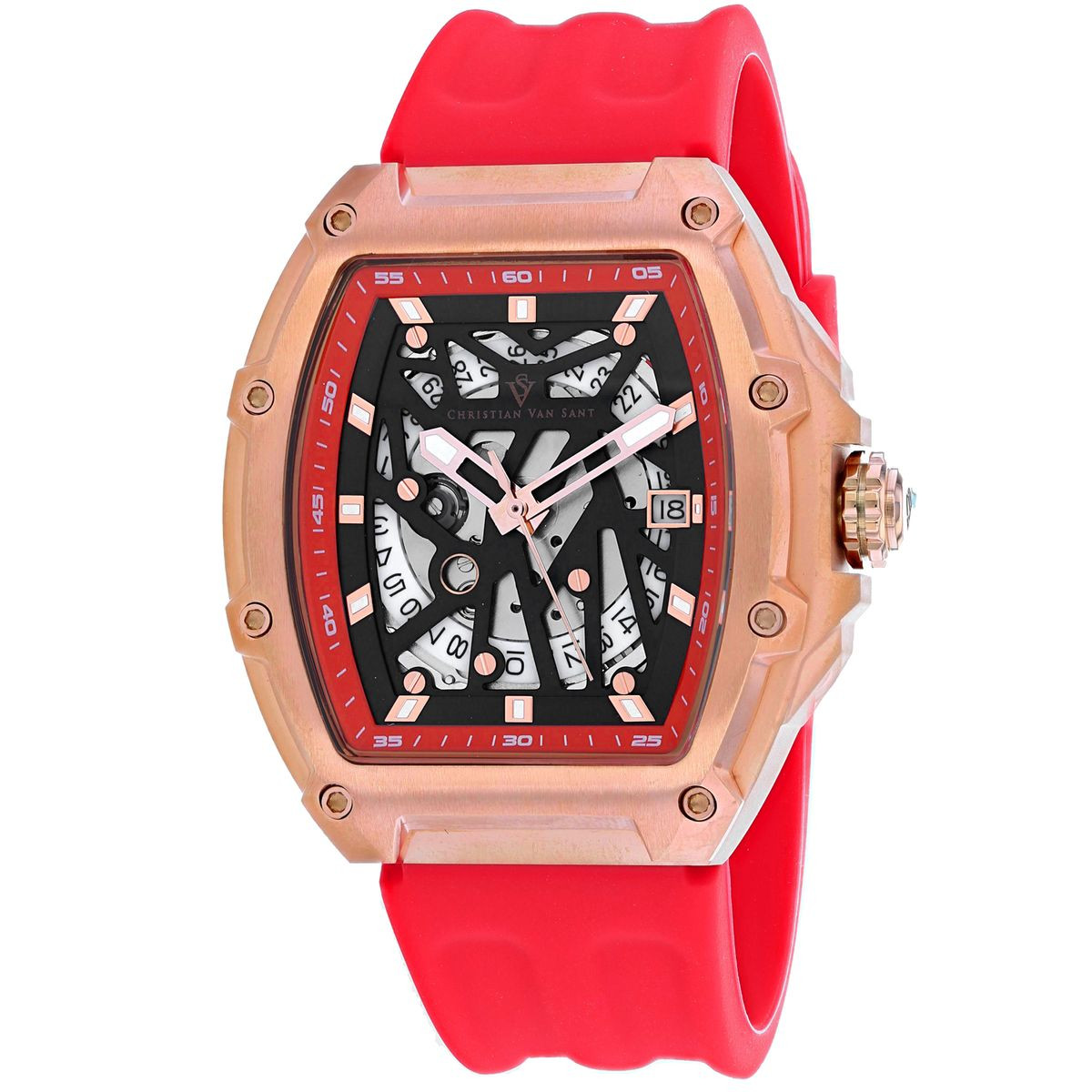 Christian Van Sant Men's Odyssey Black Dial Watch product image