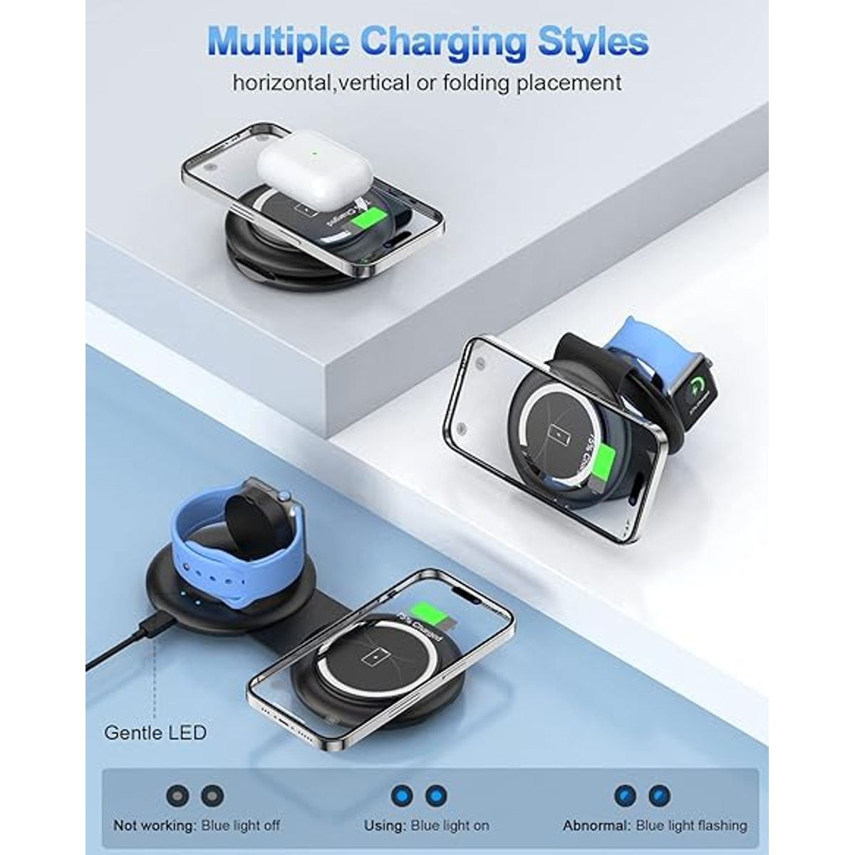2 in 1  Magnetic Wireless Charger  product image