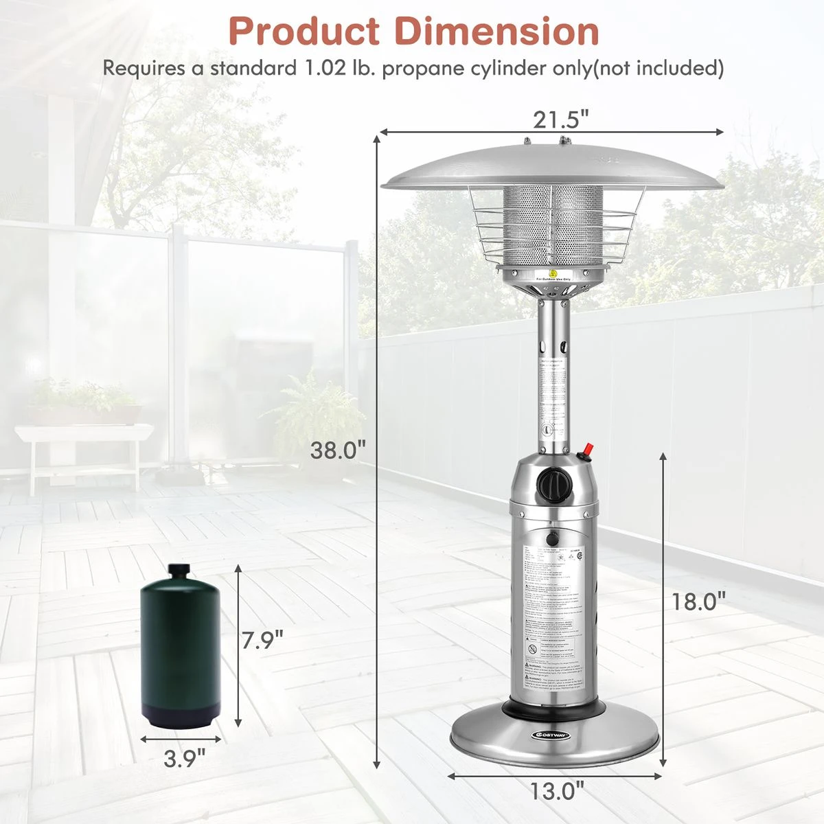 Tabletop Patio Heater  product image