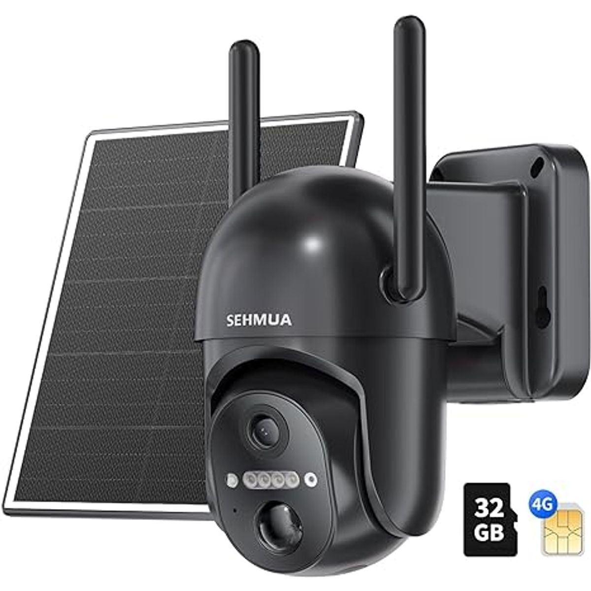 4G LTE Cellular Solar Security Camera product image