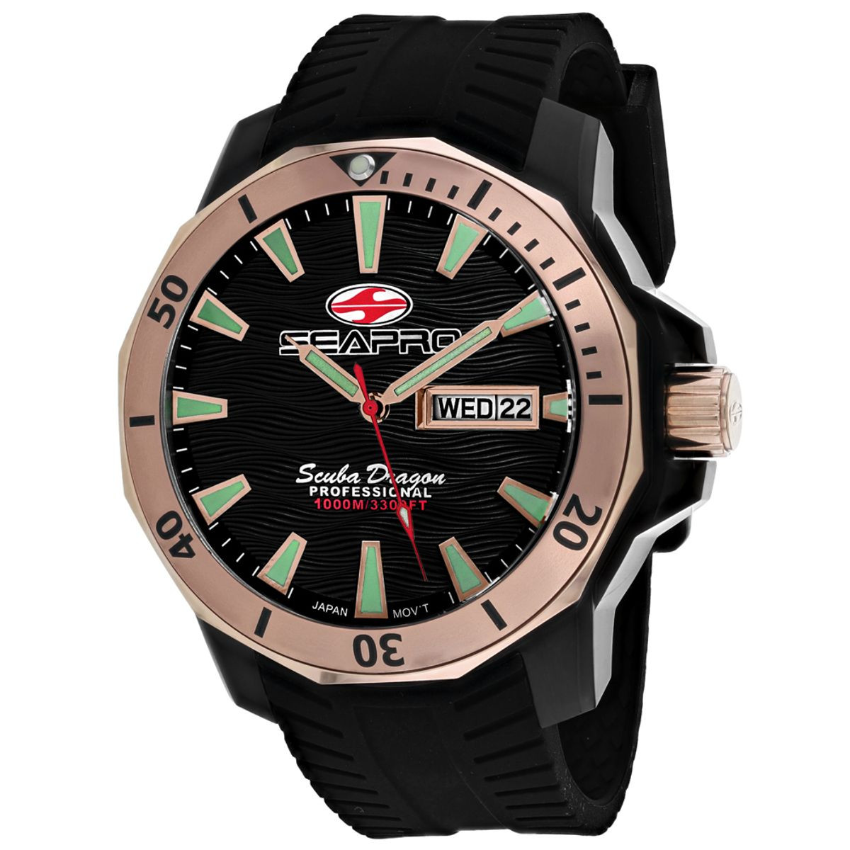 Seapro Men's Scuba Dragon Diver Limited Edition 1000 Meters Watch product image