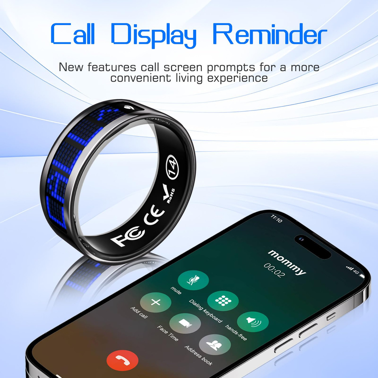 Smart Health Tracking Ring product image