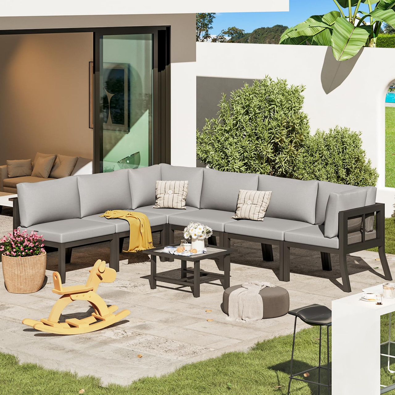 Outdoor Patio Furniture Set with Cushions product image