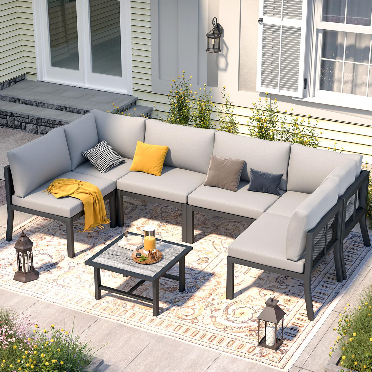 Outdoor Patio Furniture Set with Cushions product image