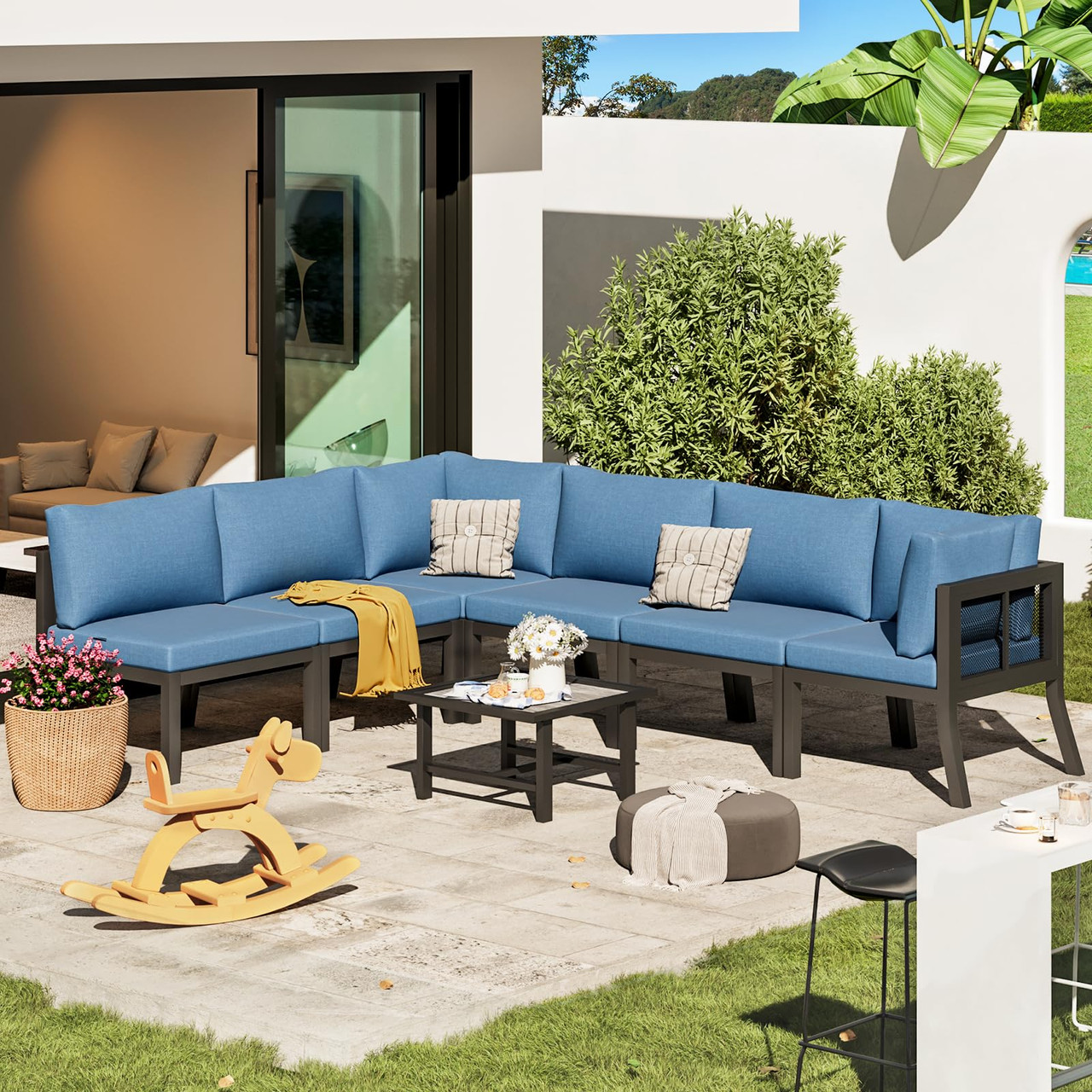 Outdoor Patio Furniture Set with Cushions product image
