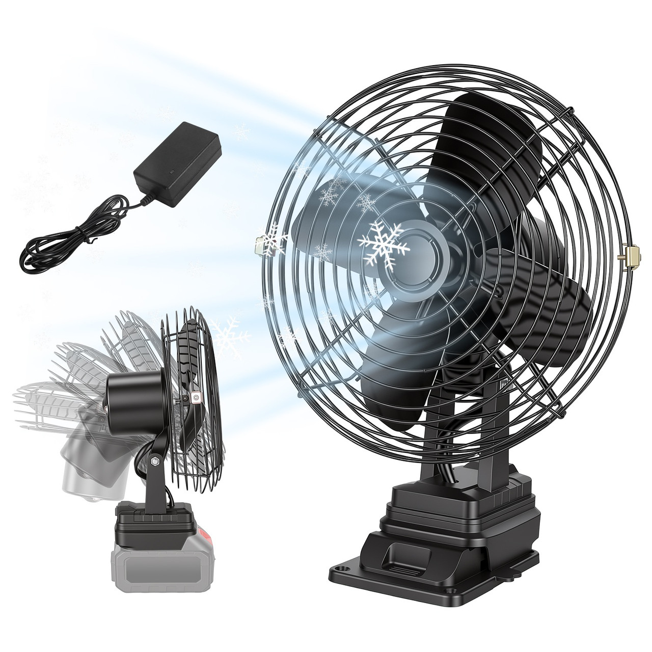 180-Degree Tilting Jobsite Fan product image