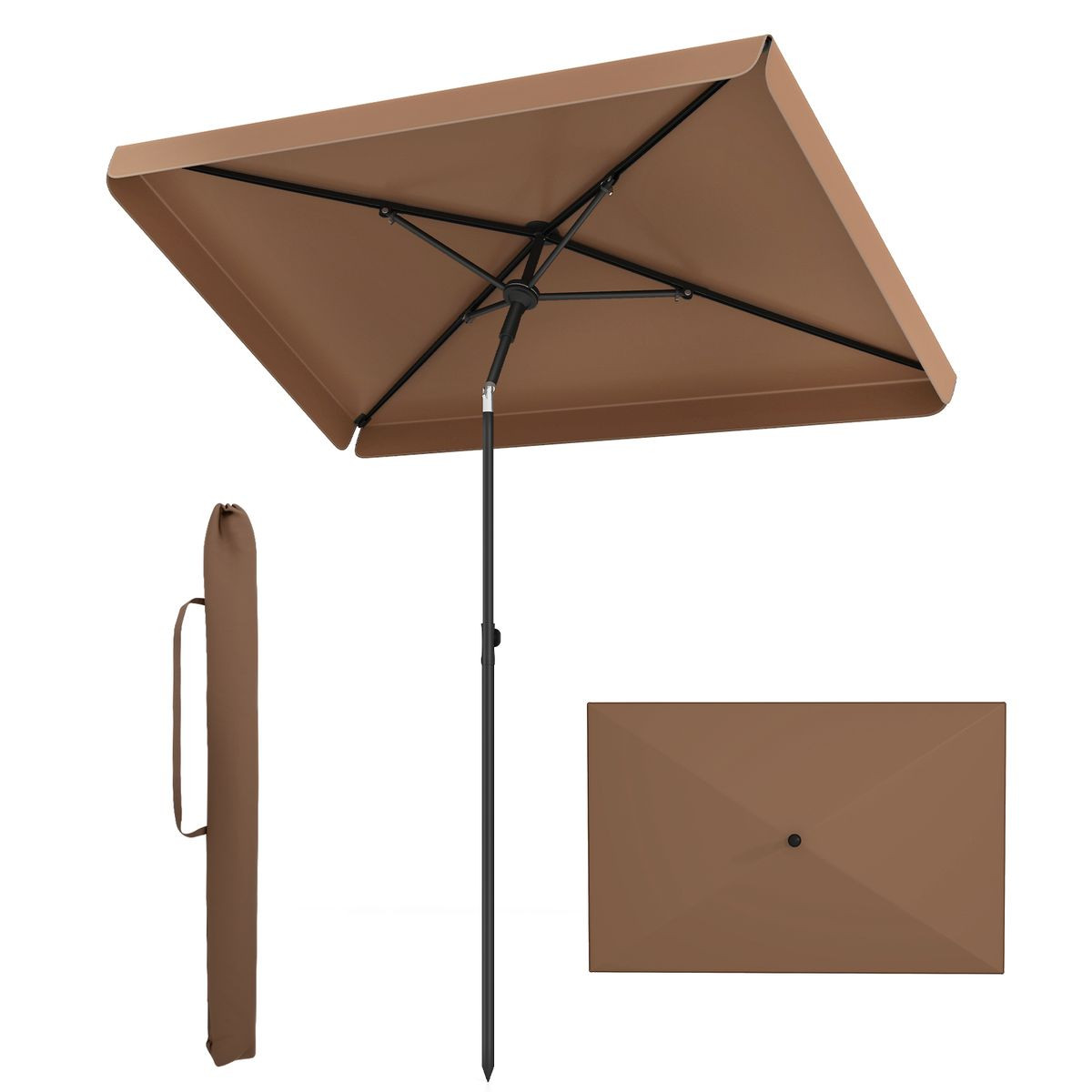 Rectangular Outdoor Balcony Umbrella product image