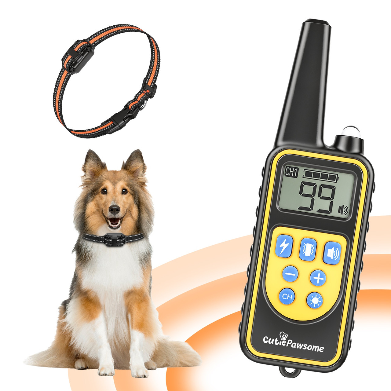 Dog Training Collar with Remote (1 or 2 Collars) product image