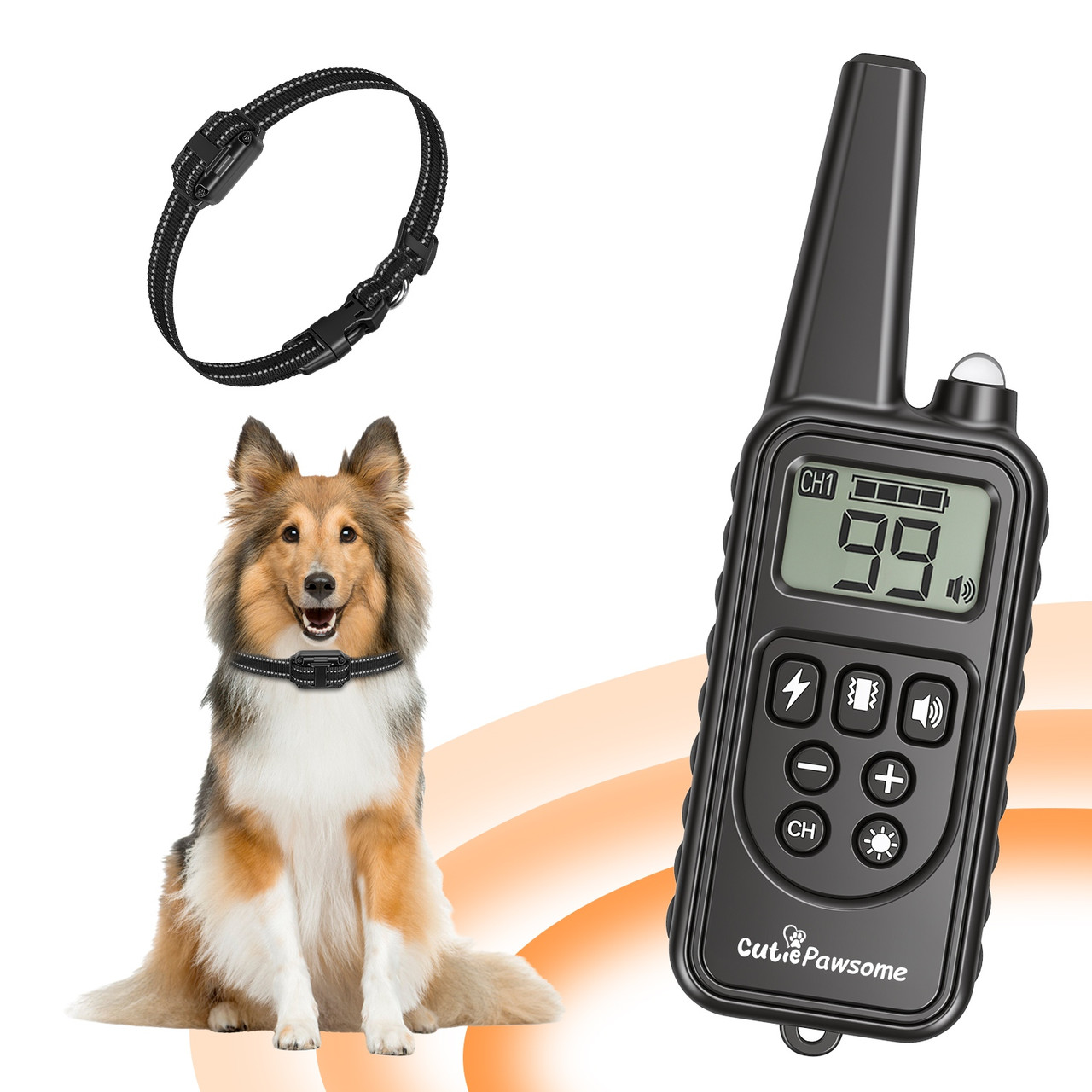 Dog Training Collar with Remote (1 or 2 Collars) product image