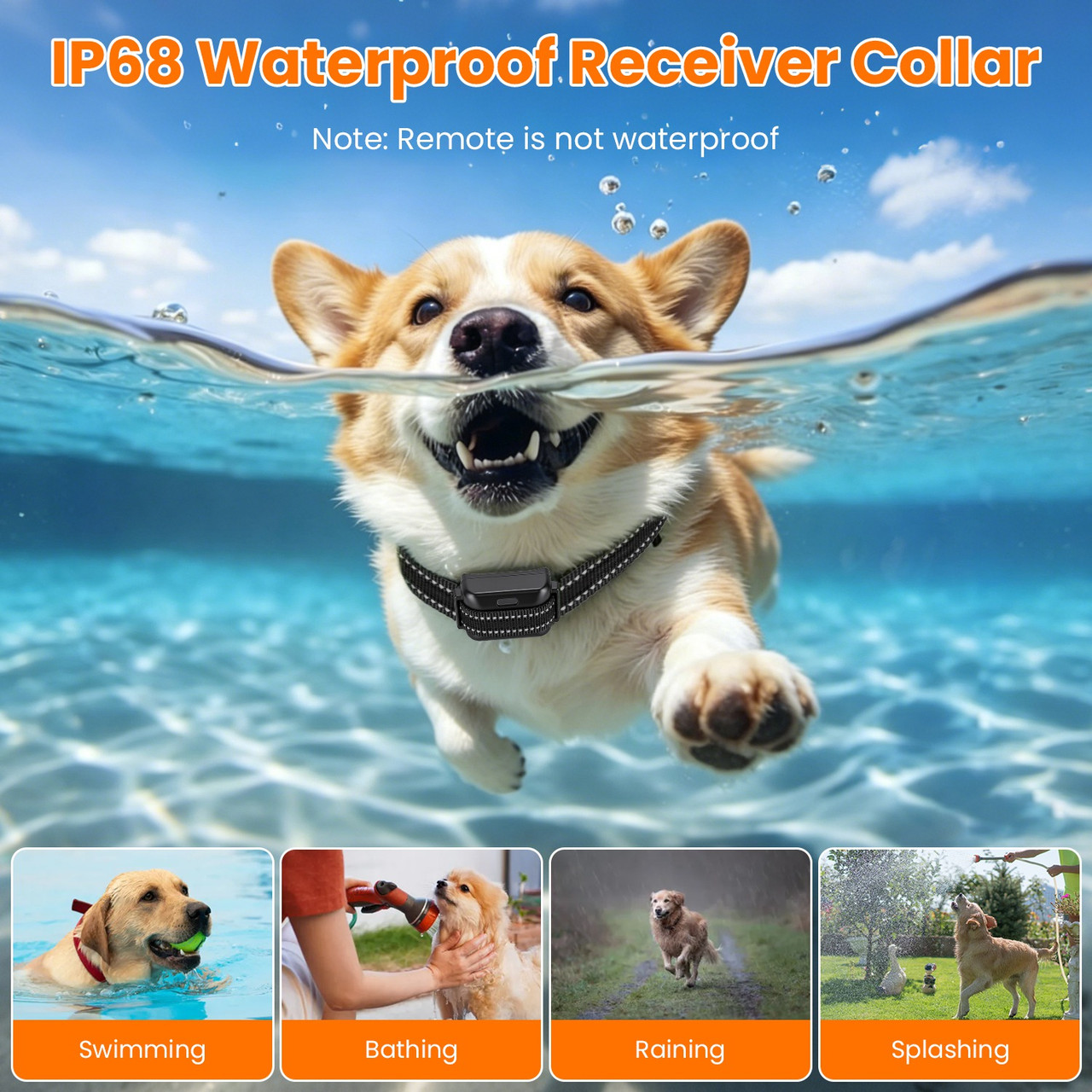 2-in-1 Wireless Dog Fence and Training System (1 or 2 Collars) product image