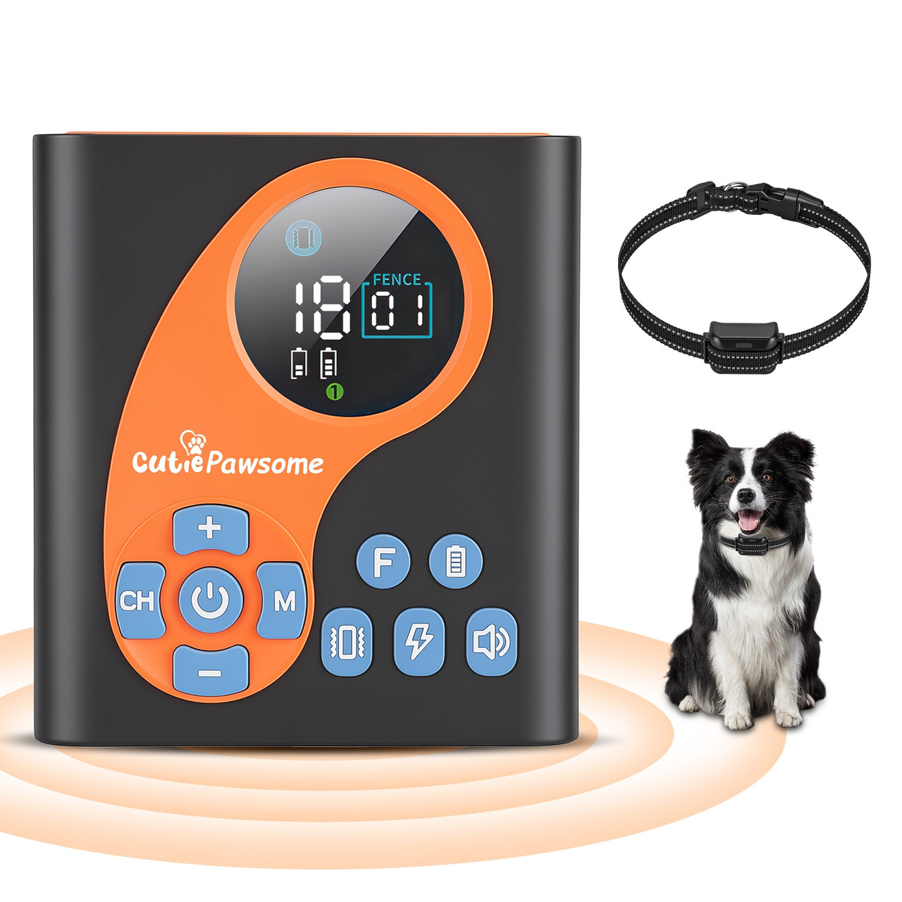 2-in-1 Wireless Dog Fence and Training System (1 or 2 Collars) product image