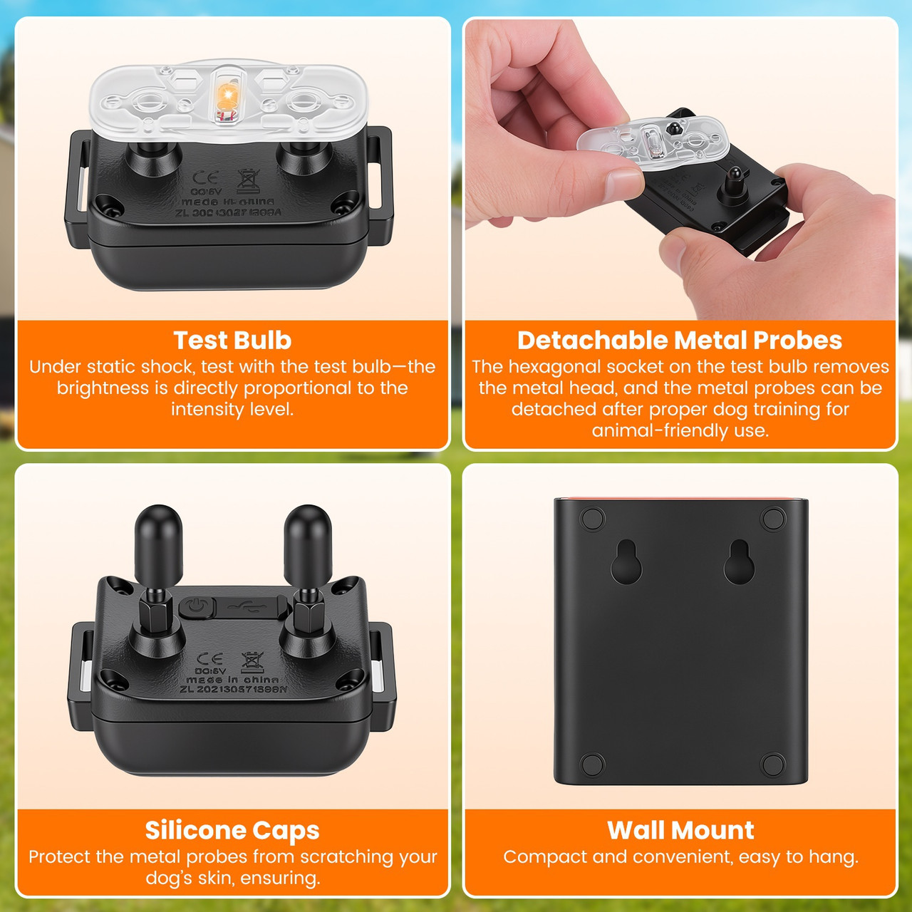 2-in-1 Wireless Dog Fence and Training System (1 or 2 Collars) product image