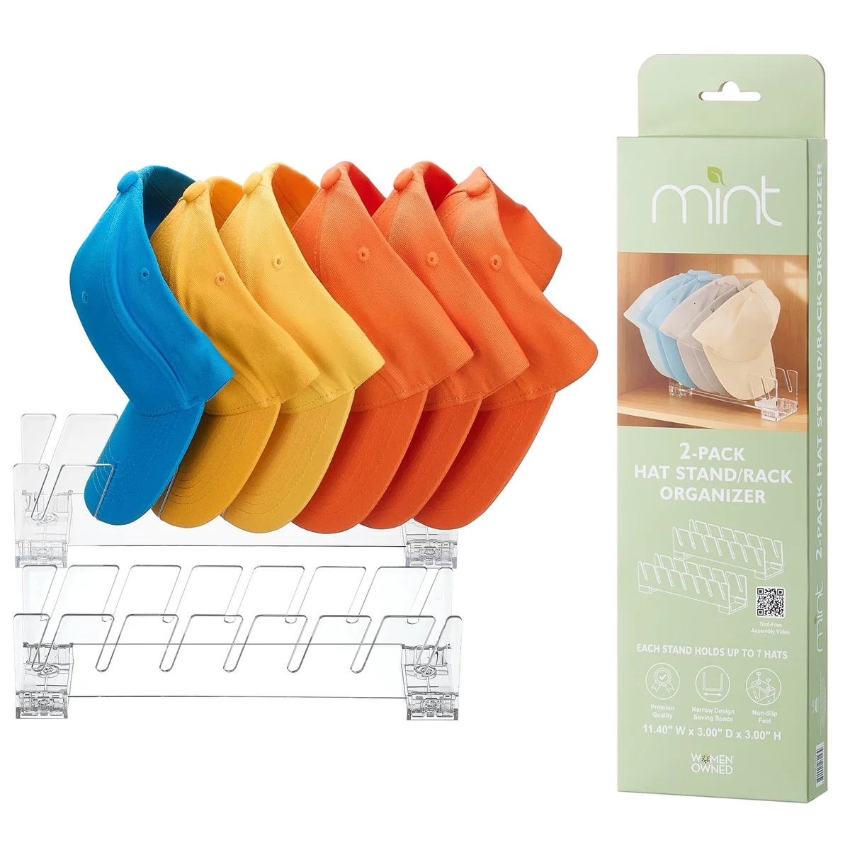 Hat Rack Organizer (2-Pack) product image