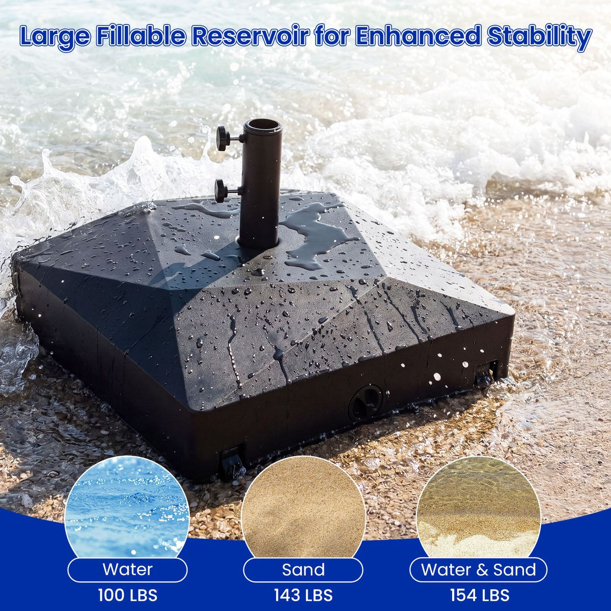 Mobile Fillable Umbrella Base  product image