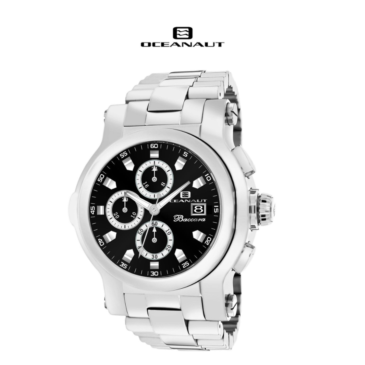 Oceanaut Men's Baccara XL Black Dial Watch product image