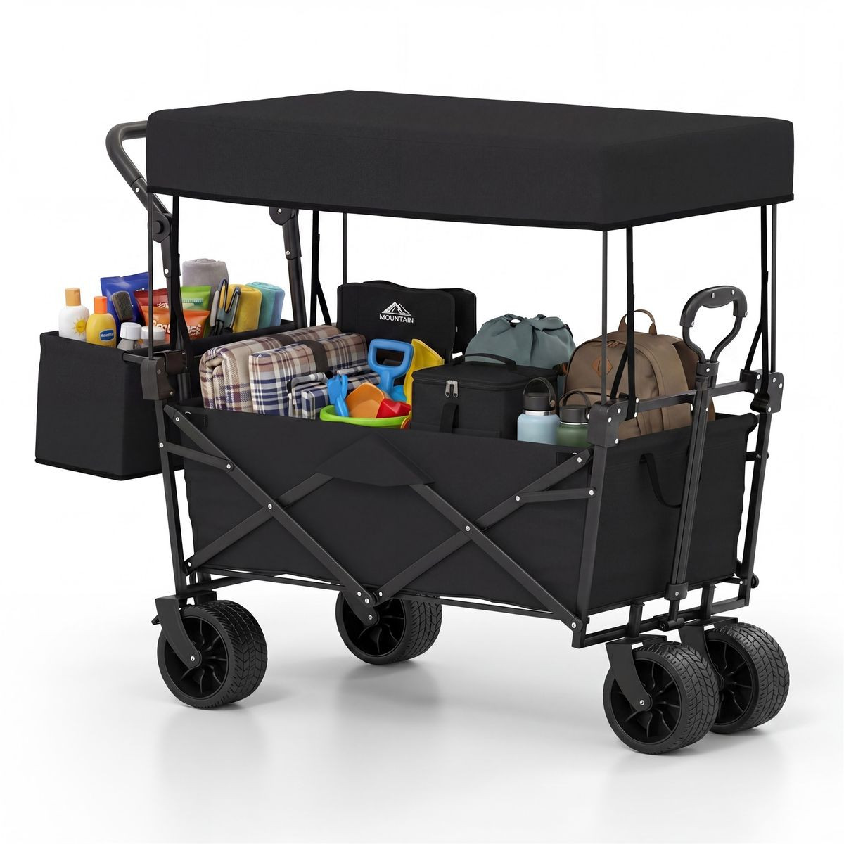 40-inch Folding Utility Wagon with Canopy product image