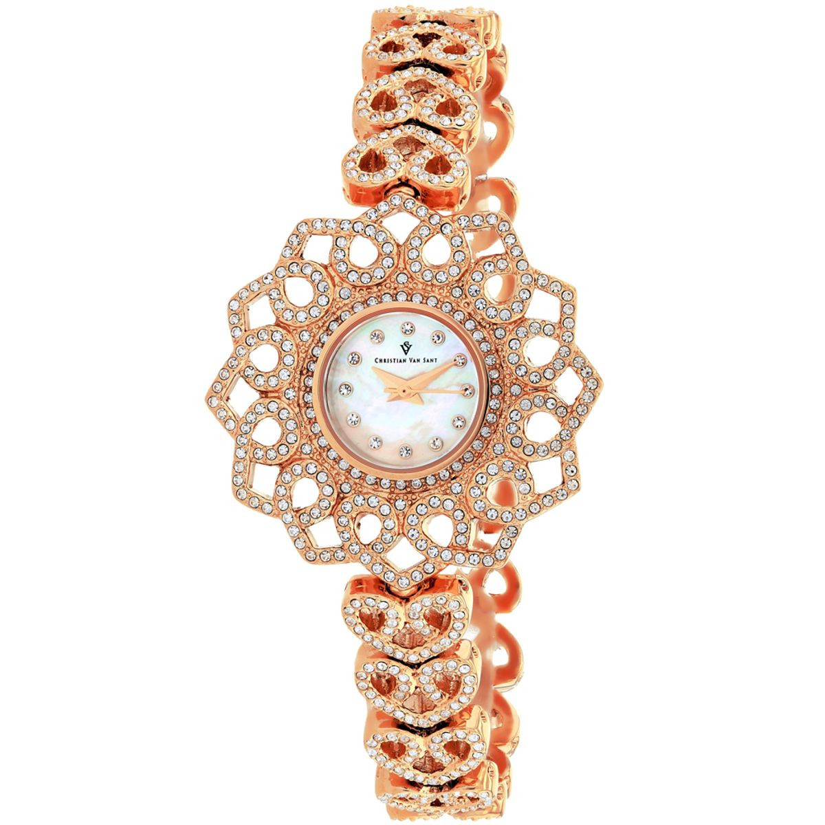 Christian Van Sant Women's Chantilly White MOP Dial Watch product image