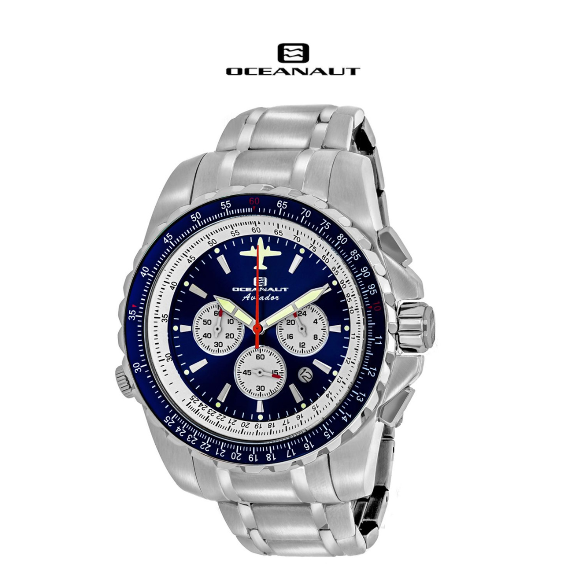 Oceanaut Men's Aviador Pilot Blue Dial Watch product image