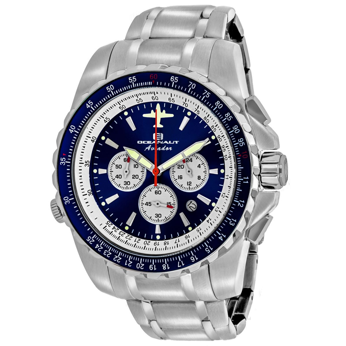 Oceanaut Men's Aviador Pilot Blue Dial Watch product image