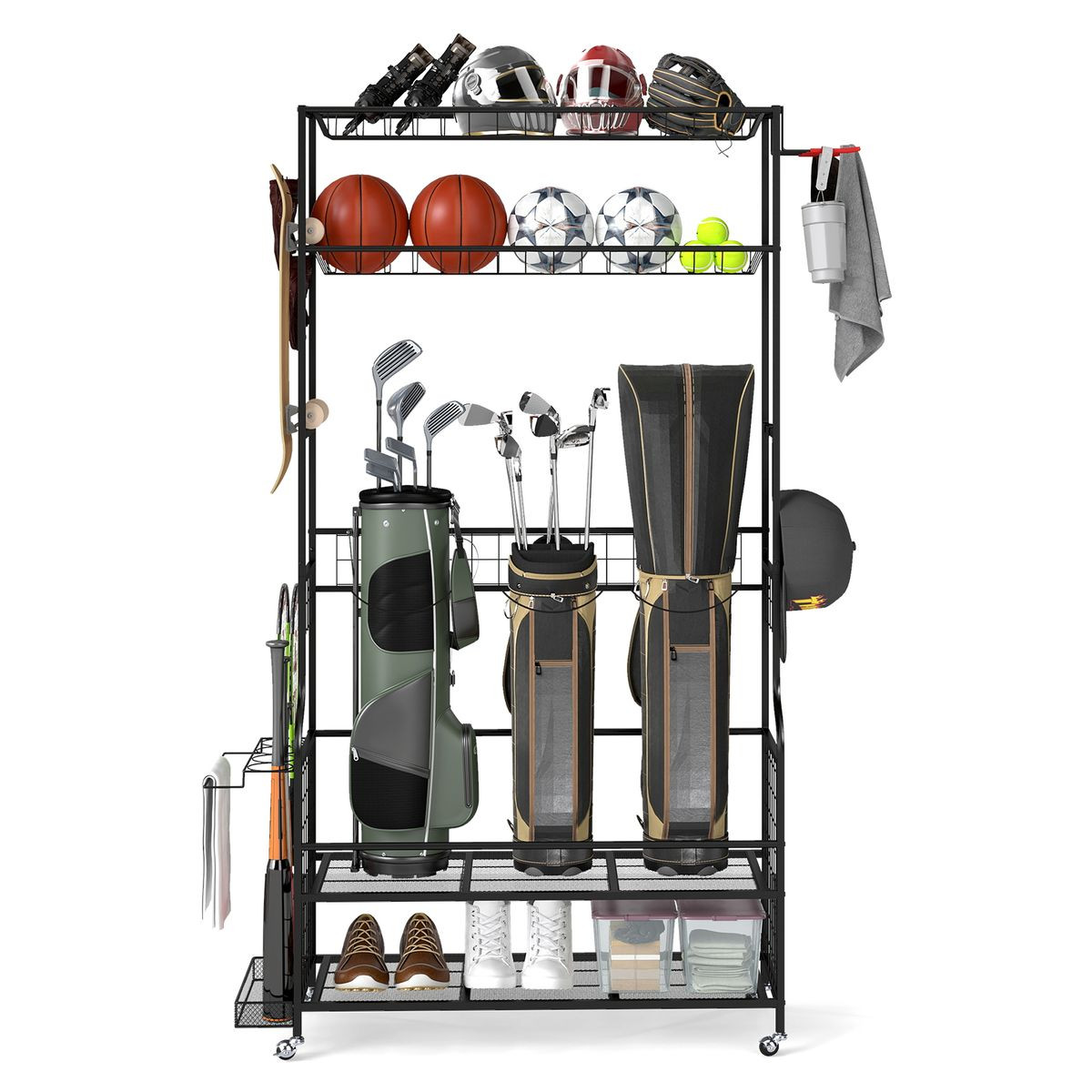 Golf Bag Garage Organizer product image