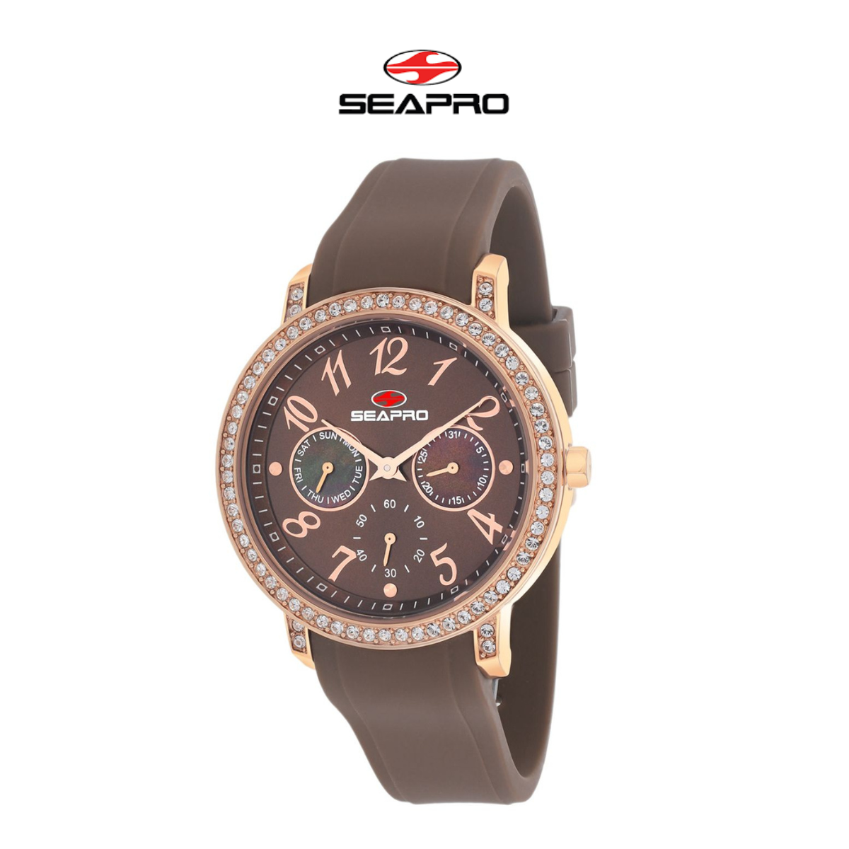 Seapro Women's Swell Brown Dial Watch product image
