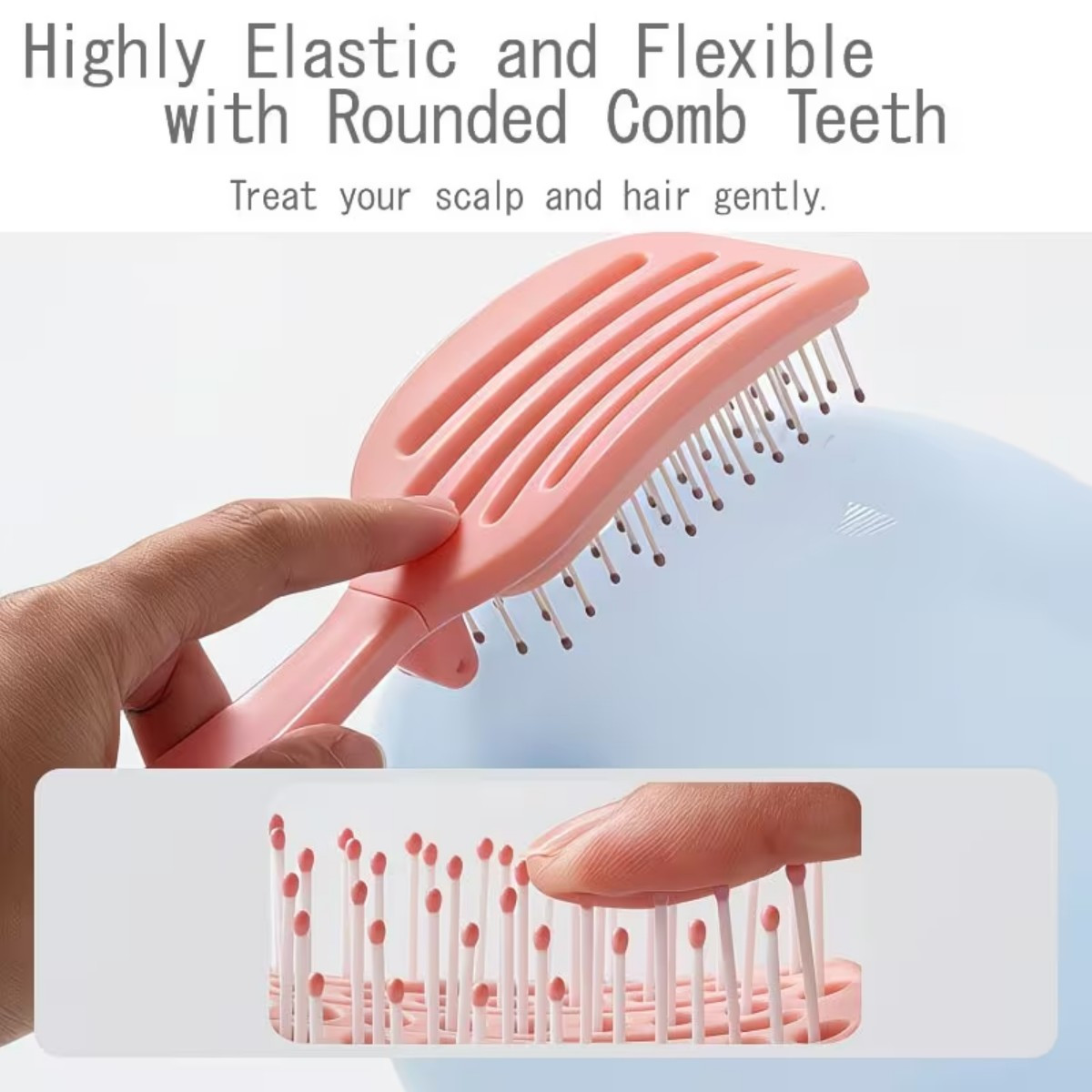 Foldable Travel Hair Brush product image