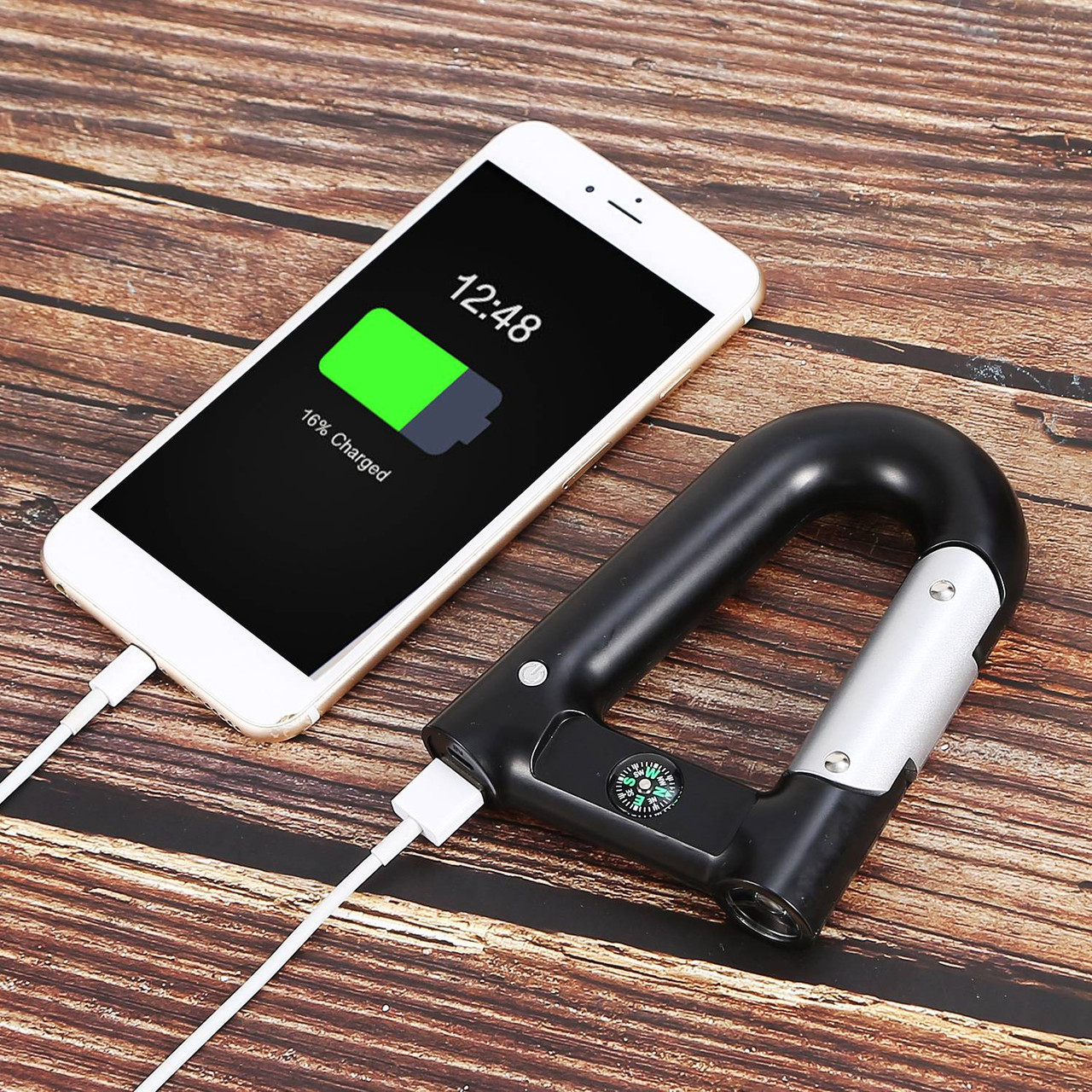 Carabiner-Shaped Power Bank product image