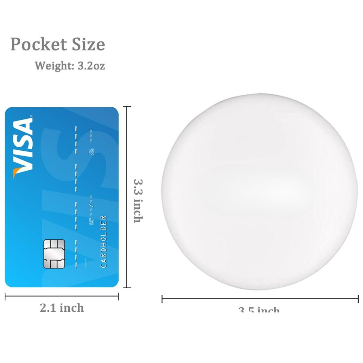 Compact LED Mirror  product image