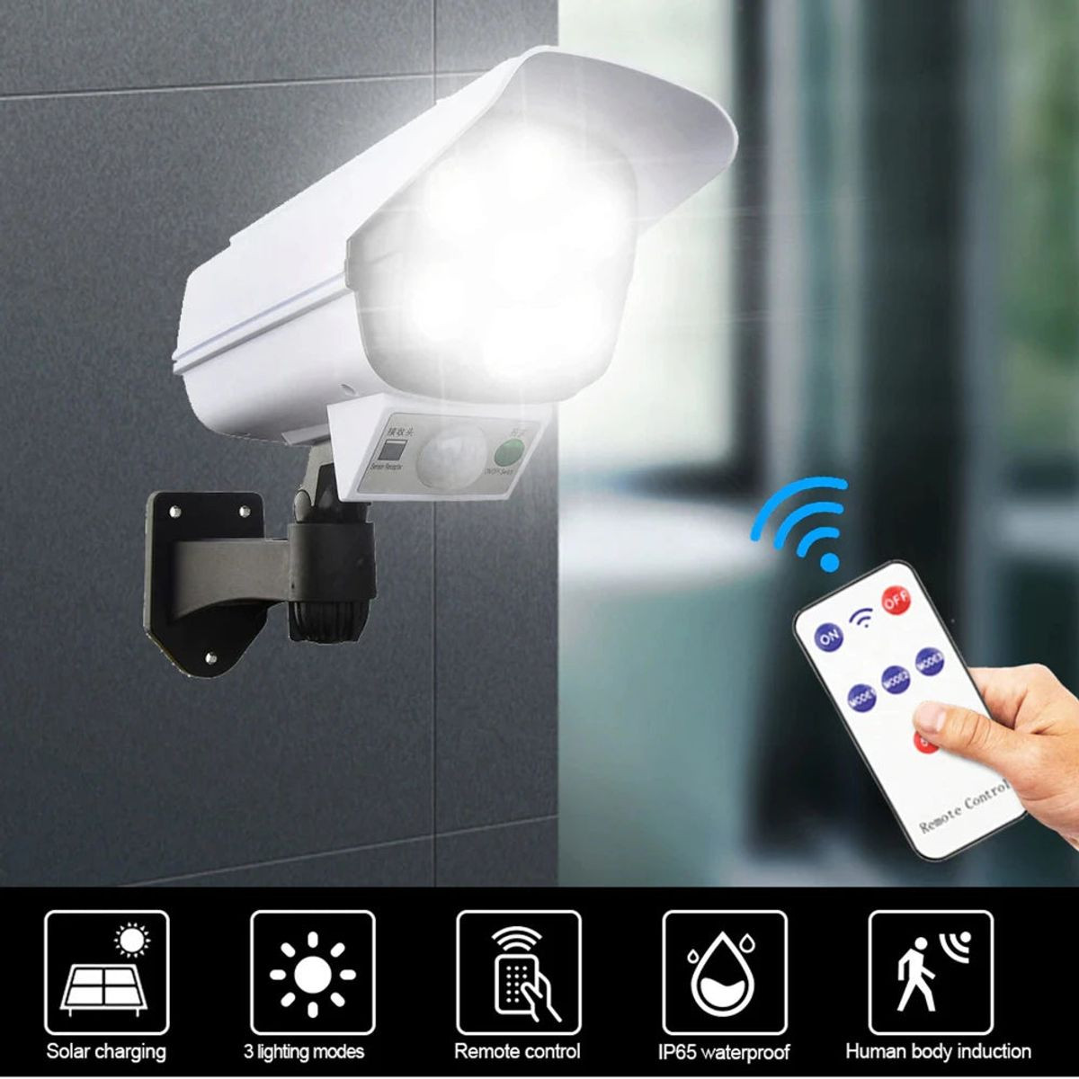 Remote Control Solar Sensor Mountable LED Light product image