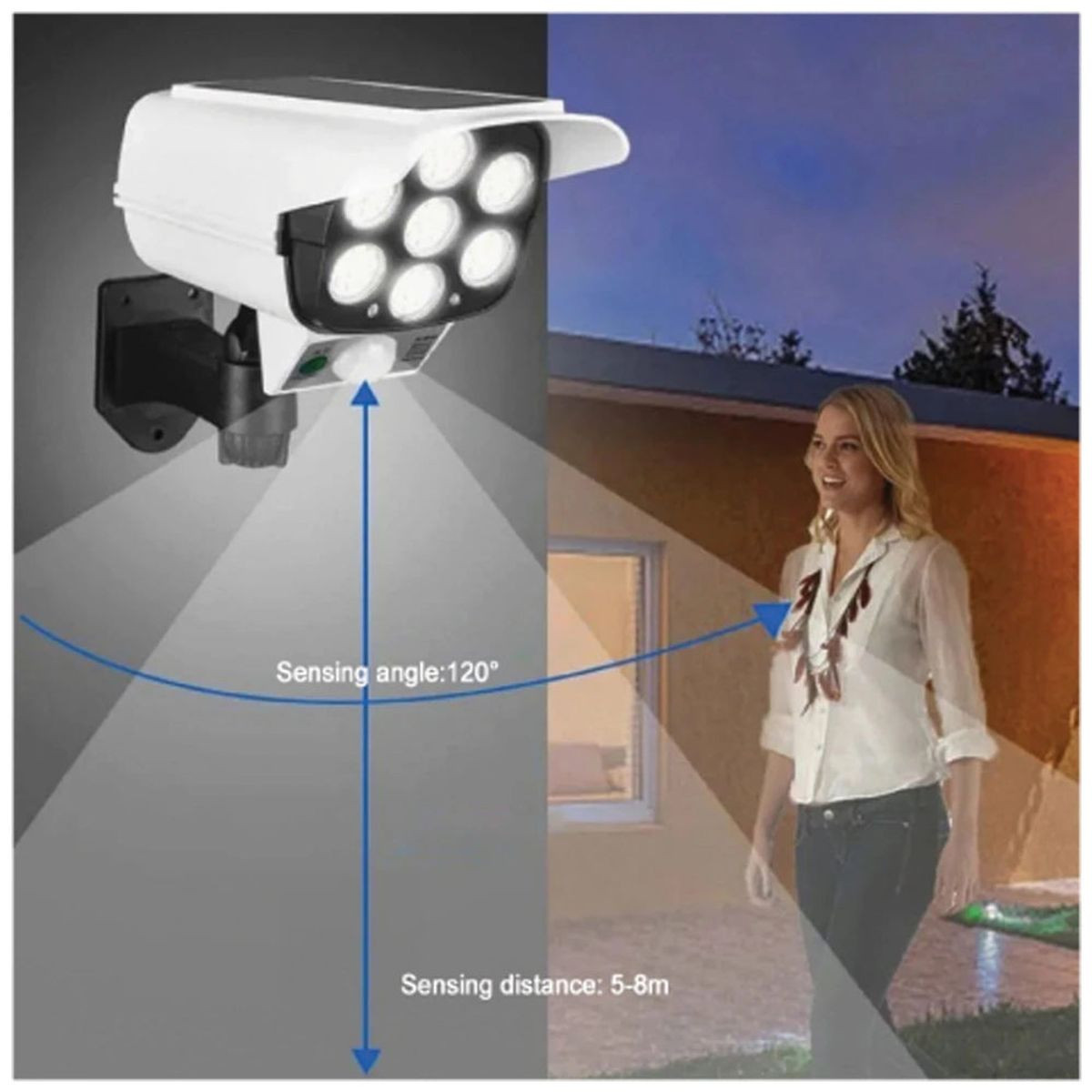 Remote Control Solar Sensor Mountable LED Light product image