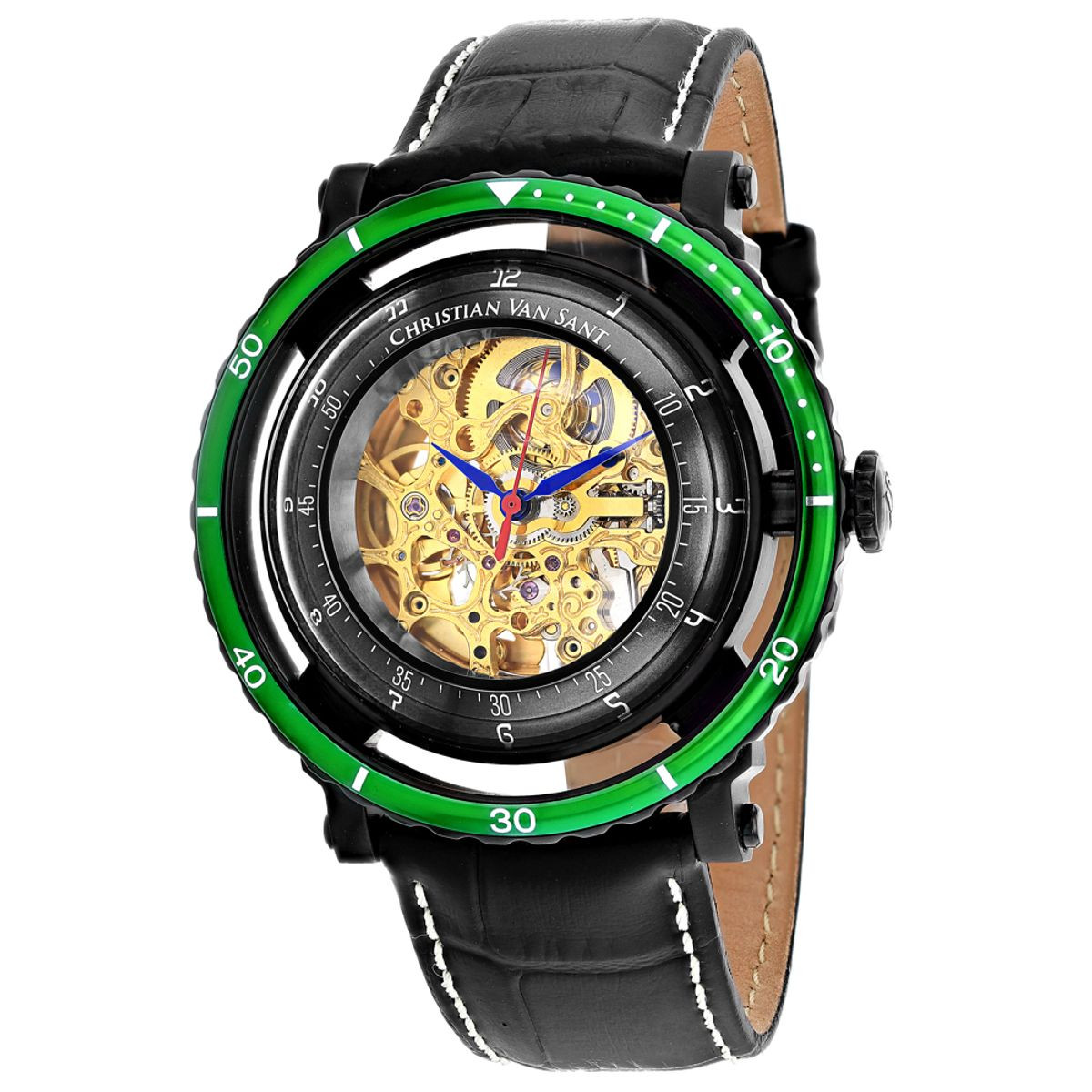 Christian Van Sant Men's Dome Gold Dial Watch product image
