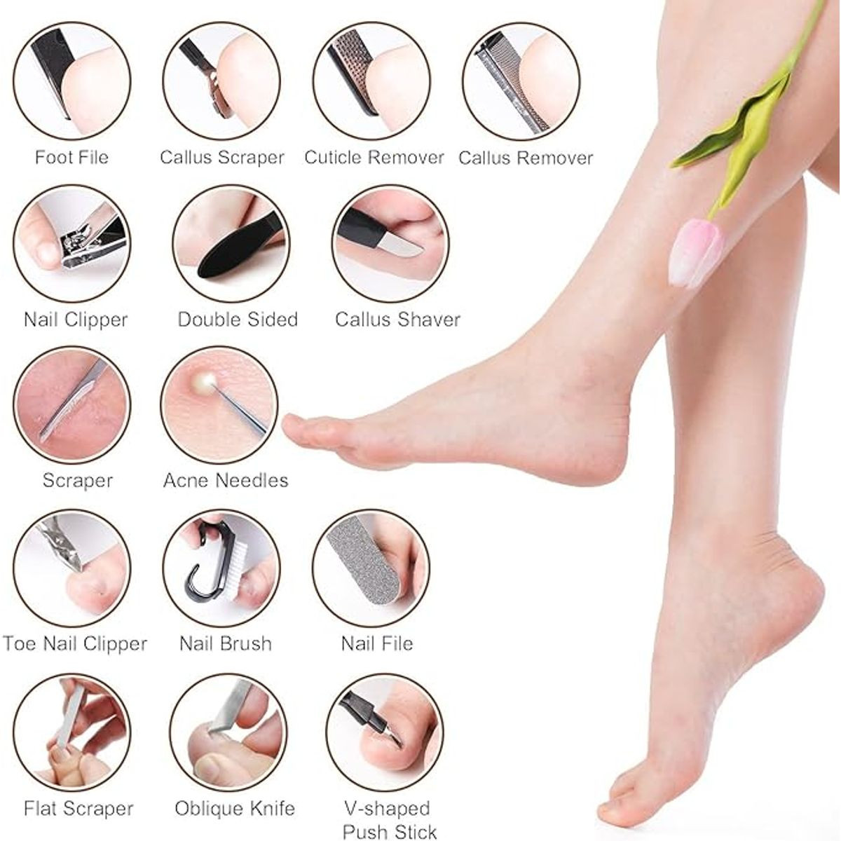 36-Piece Professional Pedicure Kit product image
