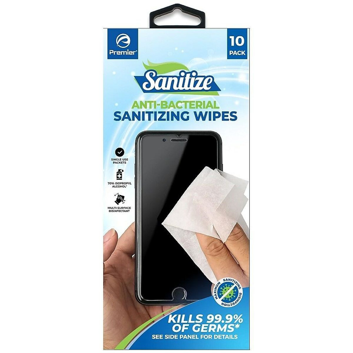 Anti-Microbial Cleaning Wipes (10-Pack) product image