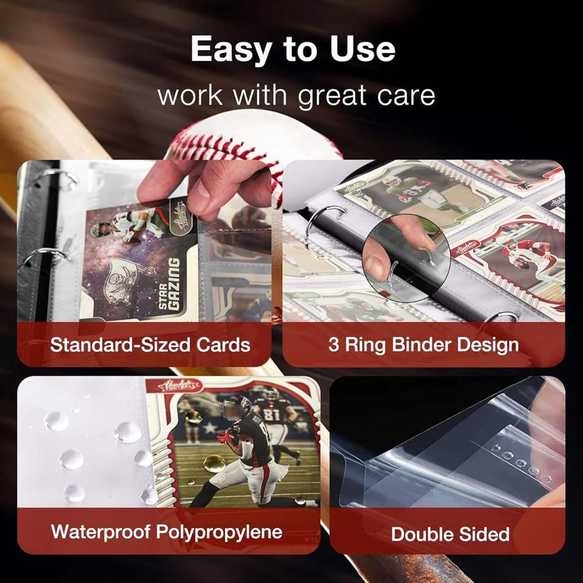 Zipper Trading Card Binder product image