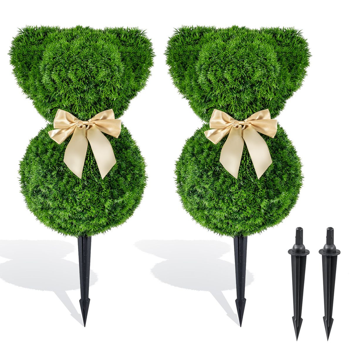 Bear Topiary Tree With or Without Pot (2-Pack) product image
