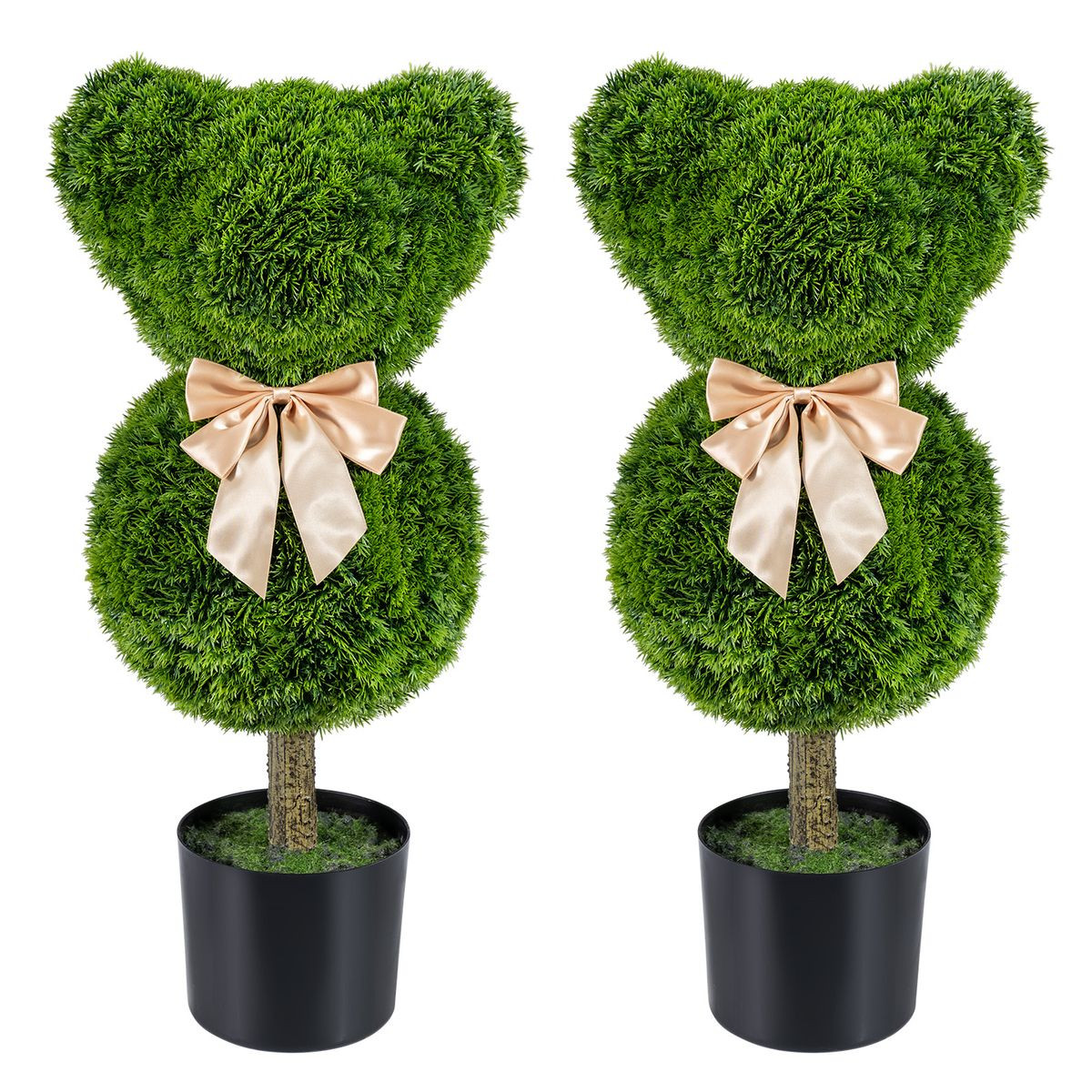 Bear Topiary Tree With or Without Pot (2-Pack) product image